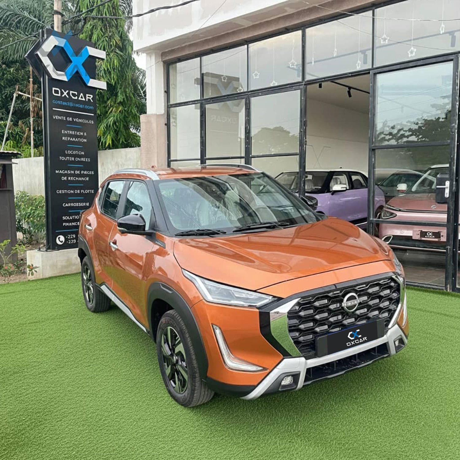 Nissan magnite vue avant lat.webp à vendre à Cotonou - OXCAR
