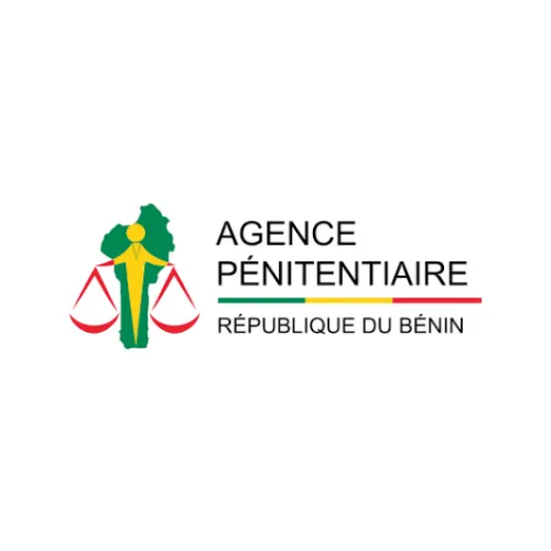 agence-penitentiaire-benin Logo de l’Agence pénitentiaire de la République du Bénin.