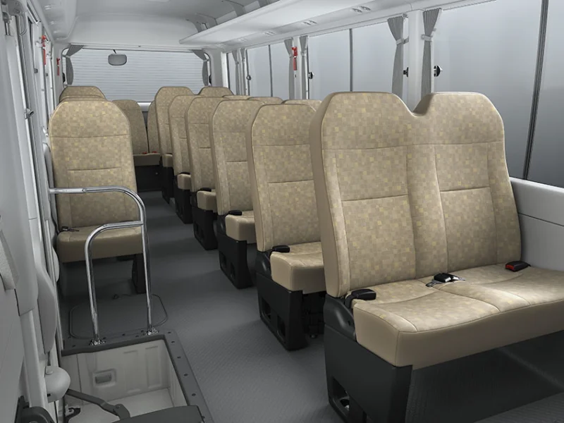 Toyota coaster long gx 25 vue sieges arriere jour à vendre à Cotonou - OXCAR